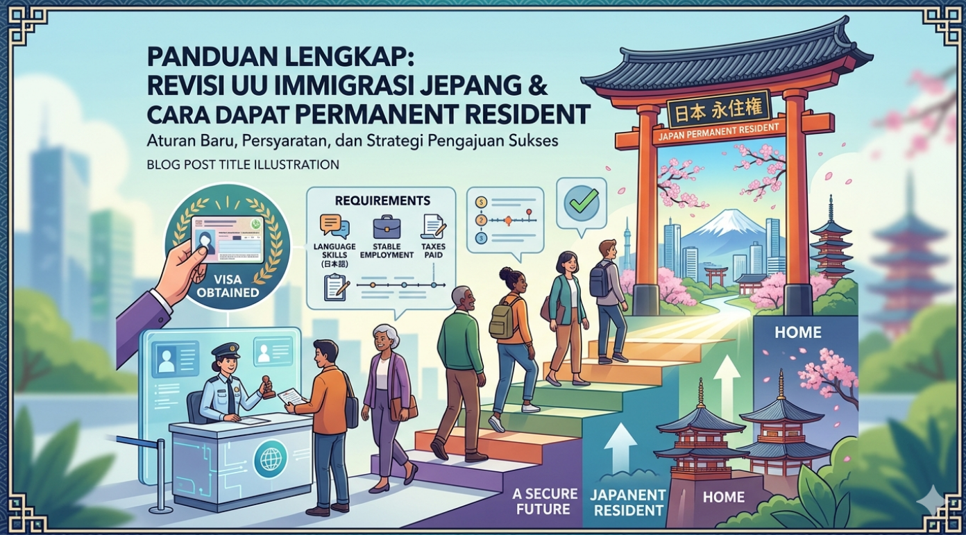 Pengumuman Penting Bagi Kamu Permanent Resident di JP